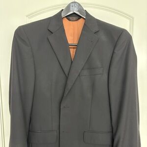 Jos. A. Bank Black Three Piece Suit